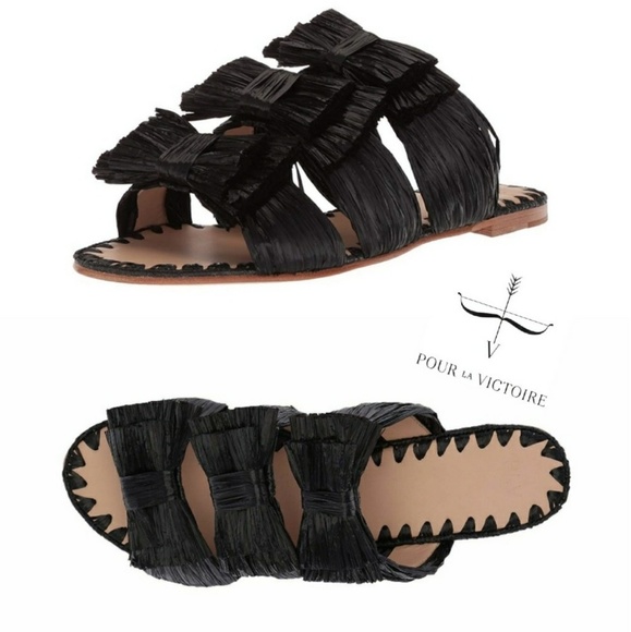 Casual-Chic Pour La Victoire x Anthro Slides - Picture 2 of 8